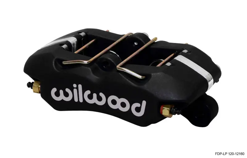 Wilwood Caliper-Dynapro Low-Profile 5.25In Mount - Blk Ano 1.12In Pistons .81In Disc 1