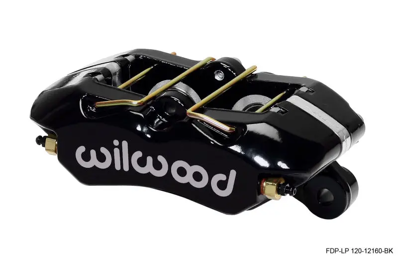 Wilwood Caliper-Dynapro Low-Profile 5.25In Mount - Blk Pwd 1.12In Pistons .81In Disc 1