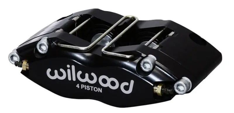 Wilwood Caliper-Dynapro Radial-Black Pwdr 1.25In Pistons 0.81In Disc 1