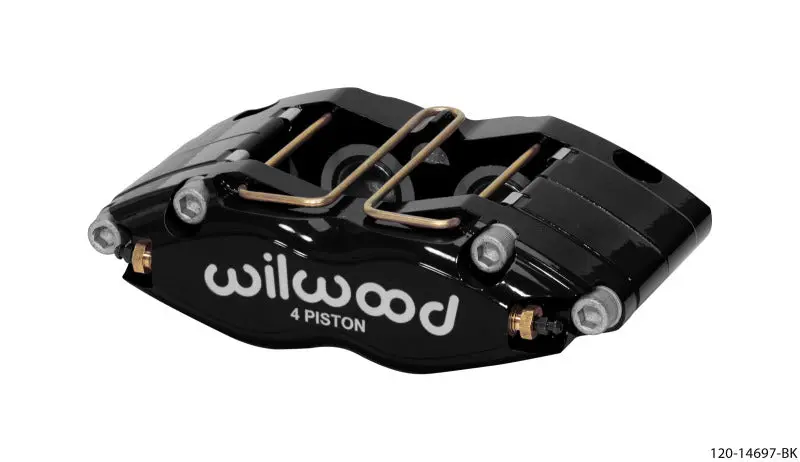 Wilwood Caliper-Dynapro Single 5.98In Mount-Black 1.58In Piston 1.1In Disc 1