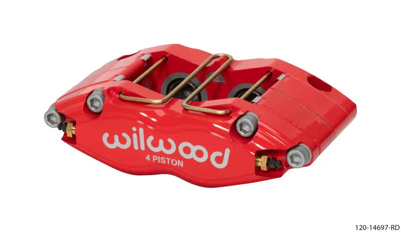 Wilwood Caliper-Dynapro Single 5.98In Mount-Red 1.58In Piston 1.1In Disc 1