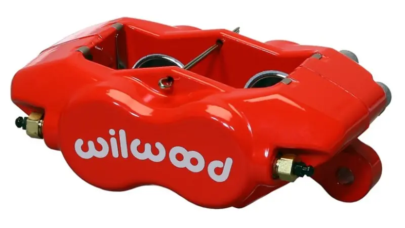 Wilwood Caliper-Forged Dynalite-Red 1.12In Pistons .81In Disc 1