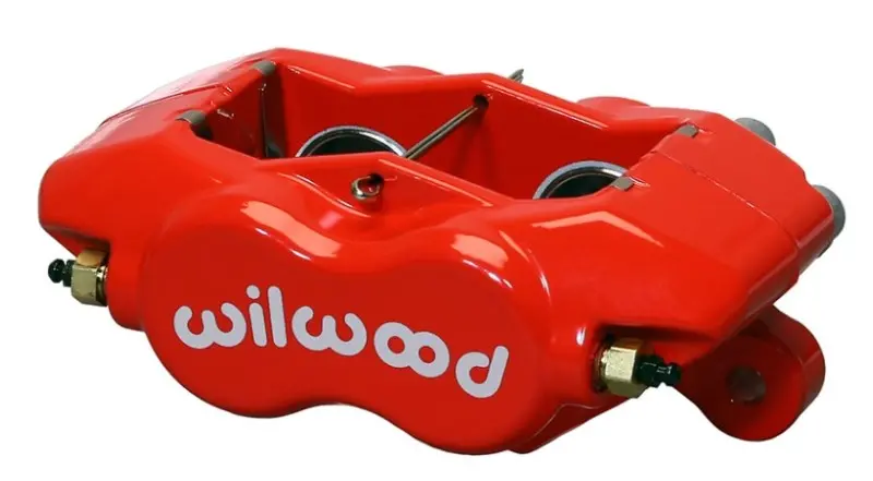 Wilwood Caliper-Forged Dynalite-Red 1.62In Pistons .81In Disc 1
