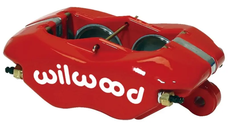 Wilwood Caliper-Forged Dynalite-Red 1.75In Pistons 1.10In Disc 1