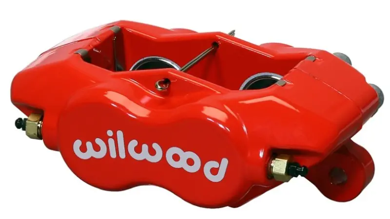 Wilwood Caliper-Forged Dynalite-Red 1.75In Pistons .81In Disc 1