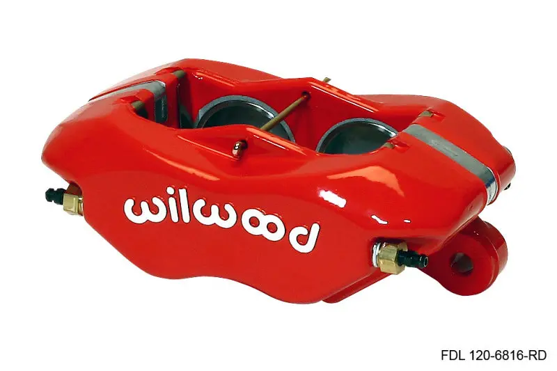 Wilwood Caliper-Forged Dynalite-Red 1.75In Pistons .81In Disc 1