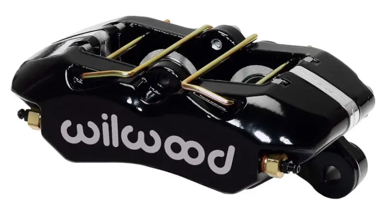 Wilwood Caliper-Forged Dynapro 4 5.25In Mount-Black-Universal 1.38/1.38In Pistons .81In Disc 1