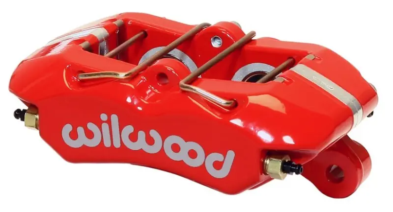 Wilwood Caliper-Forged Dynapro 4 5.25In Mount-Red-Universal 1.38/1.38In Pistons .81In Disc 1