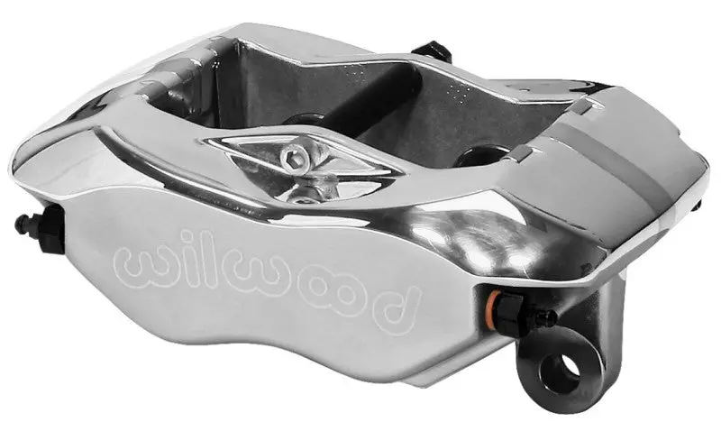 Wilwood Caliper-Forged Narrow Dynalite 3.50In Mount Polished 1.12In Pistons .38In Disc 1