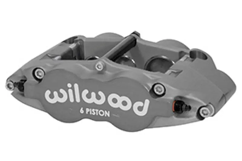 Wilwood Caliper-Forged Narrow Superlite 6R-R/H 1.75/1.25In/1.25In Pistons 1.25In Rotor - Anodized 1