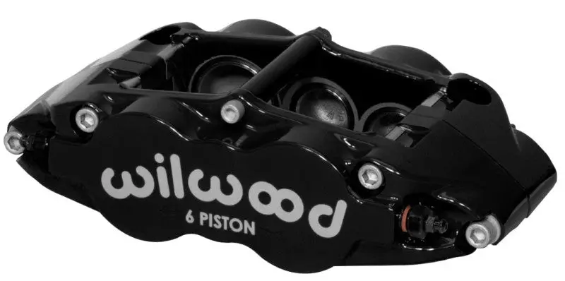 Wilwood Caliper-Forged Narrow Superlite 6R-R/H - Aluminum 1.75/1.25In/1.25In Pistons - 1.10In Rotor 1
