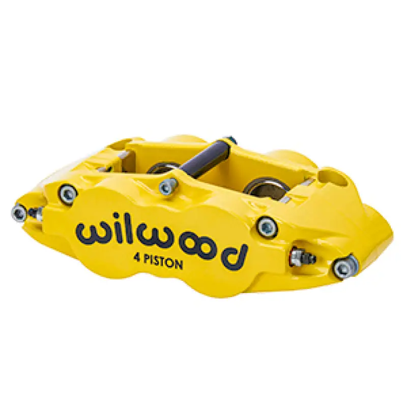 Wilwood Caliper-Forged Superlite 4R 1.38/1.38In Pistons 1.10In Disc, Yellow 1