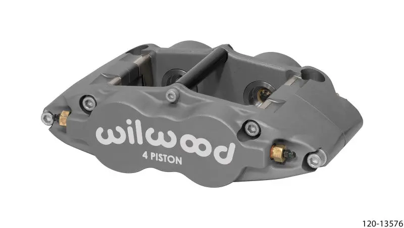 Wilwood Caliper-Forged Superlite 4R-St-L/H - Anodized 1.25/1.25In Pistons 1.25In Disc 1