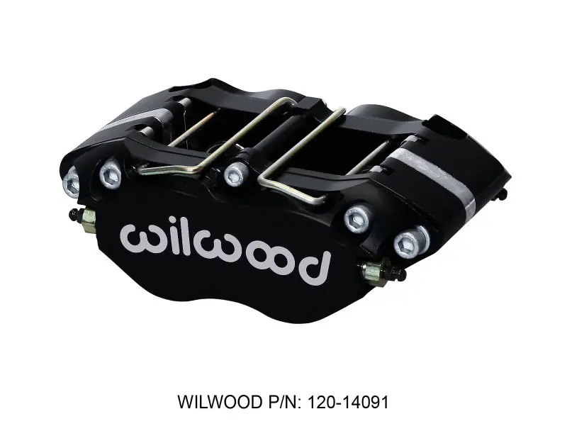 Wilwood Caliper-Gn6r-L/H-Black Ano (.80 Thk Pad) 1.75/1.38/1.38In Pistons 1.38In Disc 2