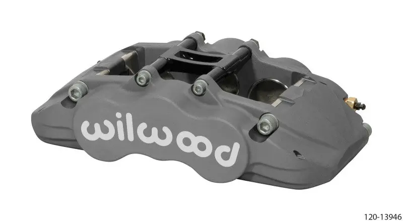 Wilwood Caliper-Gn6r-R/H-Black Ano (.80 Thk Pad) 1.75/1.38/1.38In Pistons 1.38In Disc 1