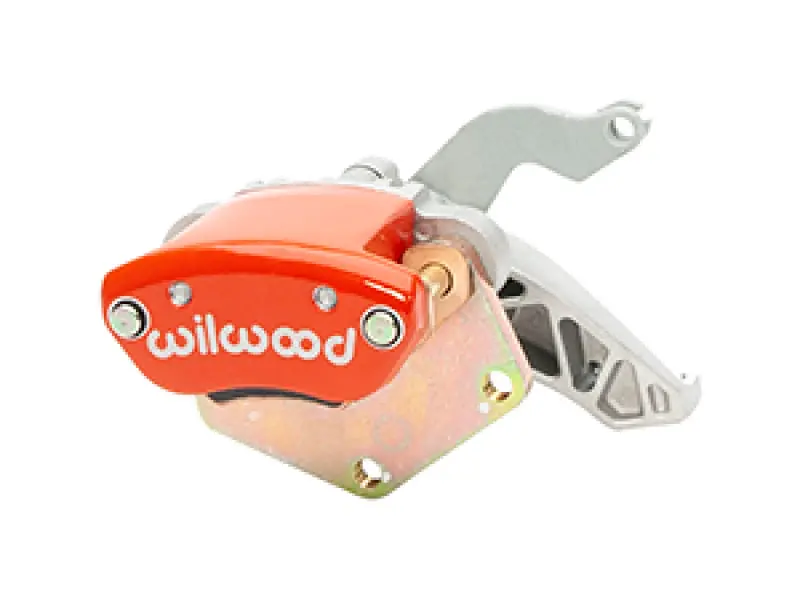 Wilwood Caliper-Mc4 Mechanical Parking Brake-R/H - Red 2.00 Mt 1.19In Piston .81In Disc 1