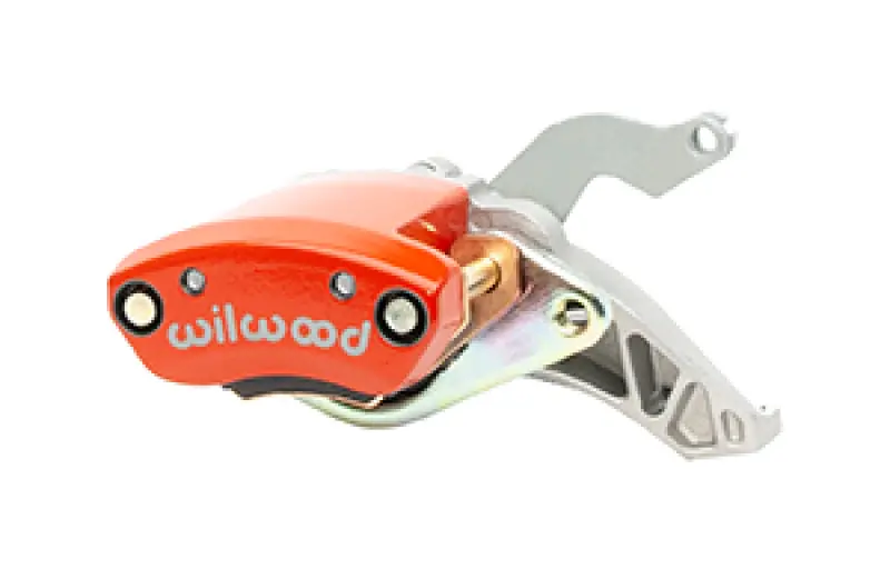 Wilwood Caliper - Mc4 Mechanical Right Hand - Red 1.19In Piston 1.10In Rotor - Red 1