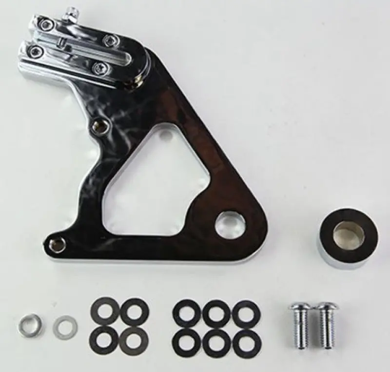Wilwood Caliper Mounting Kit Chrome W/Bracket Gp310 1984-99 Softail 1