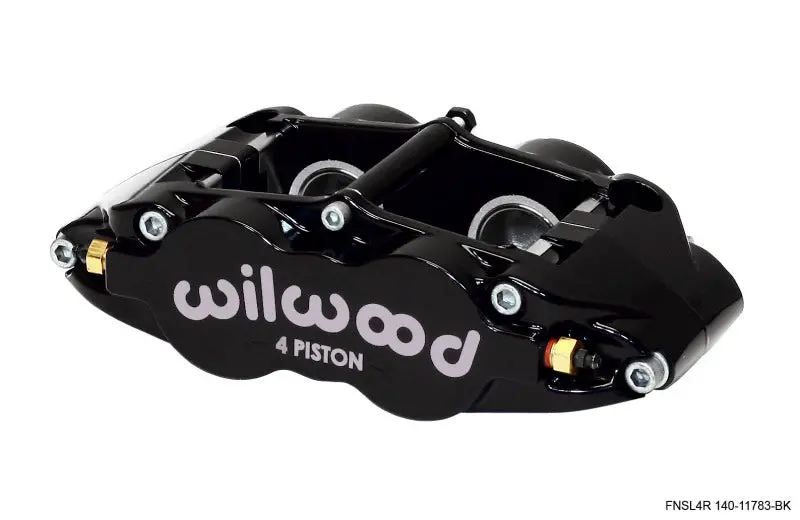 Wilwood Caliper-Narrow Superlite 4R - Black 1.25/1.25In Pistons 1.10In Disc 1