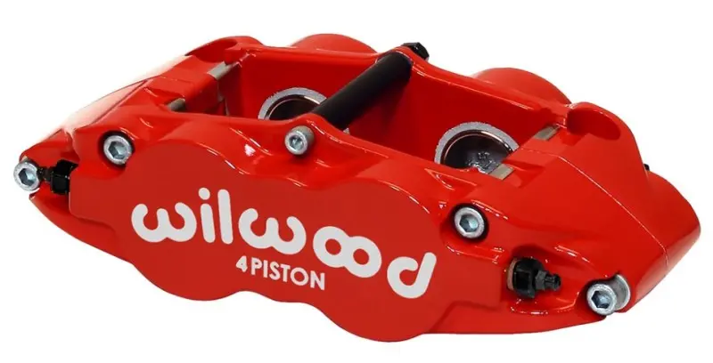 Wilwood Caliper-Narrow Superlite 4R - Red 1.12/1.12In Pistons 1.10In Disc 1