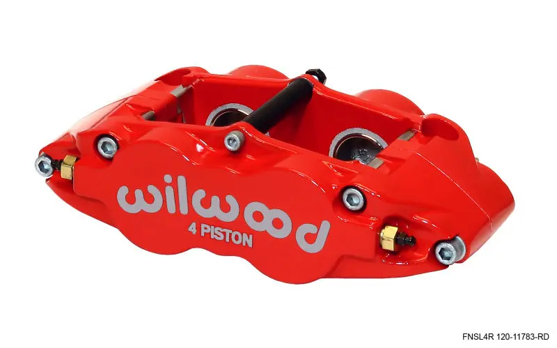 Wilwood Caliper-Narrow Superlite 4R - Red 1.25/1.25In Pistons 1.10In Disc 1