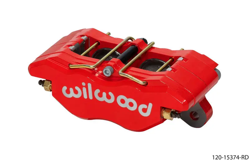 Wilwood Caliper - Off-Road Dynapro Narrow 5.25In Mount - 1.75/1.75In Pistons .38In Disc - Red 1