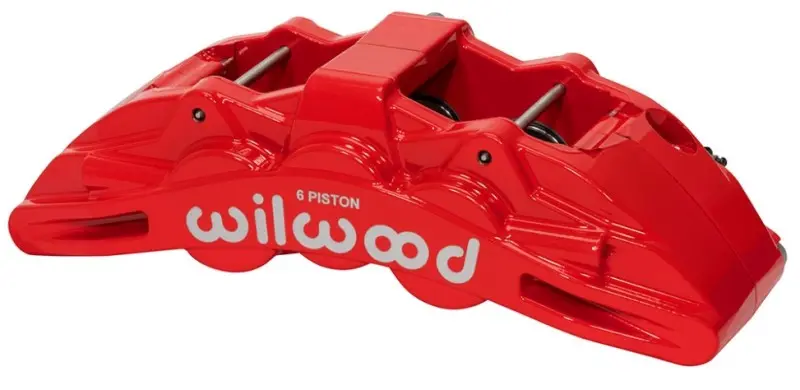 Wilwood Caliper Red Sx6r 4.04In Piston 1.25In Disc 1