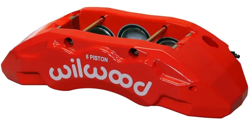 Wilwood Caliper-Tx6r- L/H - Red 2.00/1.88/1.88In Pistons 1.38In Disc 1