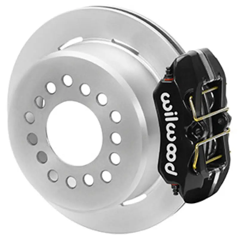 Wilwood Chevrolet 7-5/8In Rear Axle Dynapro Disc Brake Kit 11In Rotor -Black Caliper 1
