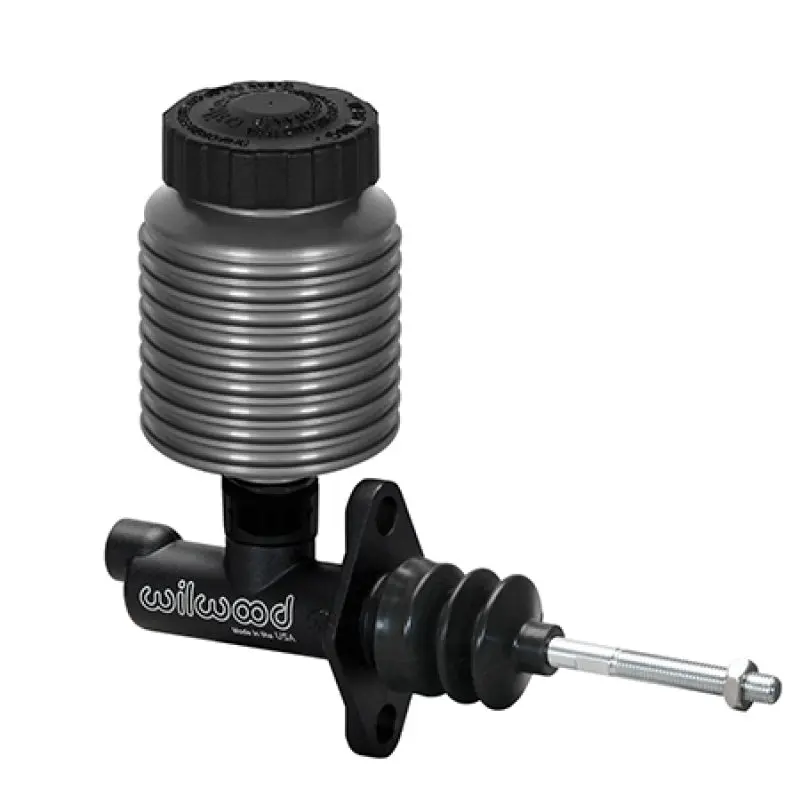 Wilwood Compact Remote Mc W/ Direct Mount Lw Anodized Billet Alum. Reservoir - 1.12 Bore 1/8-27 Npt 1