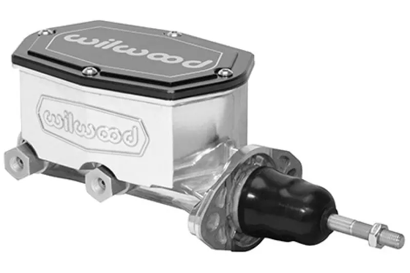 Wilwood Corvette C2 Compact Tandem Master Cylinder - 7/8In Bore - Burnished 1