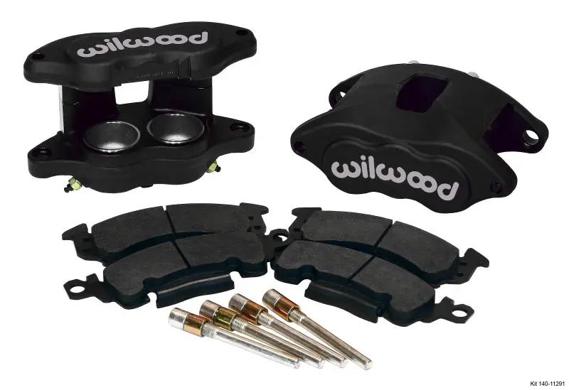 Wilwood D52 Front Caliper Kit - Gray Type Iii Ano 2.00 / 2.00In Piston 1.04In Rotor 1