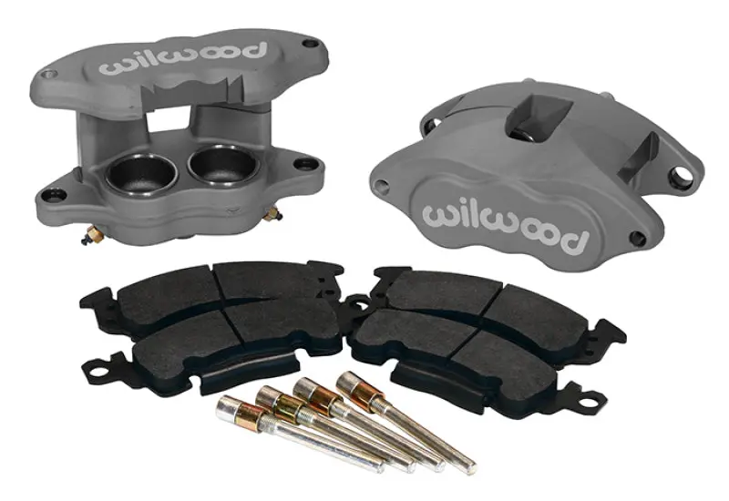 Wilwood D52 Rear Caliper Kit - Grey Ano 1.25 / 1.25In Piston 1.28In Rotor 1