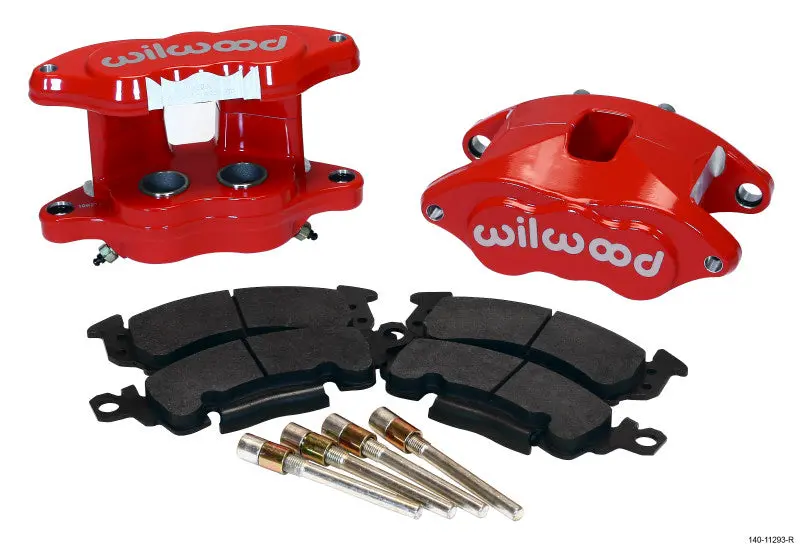Wilwood D52 Rear Caliper Kit - Red 1.25 / 1.25In Piston 1.04In Rotor 1