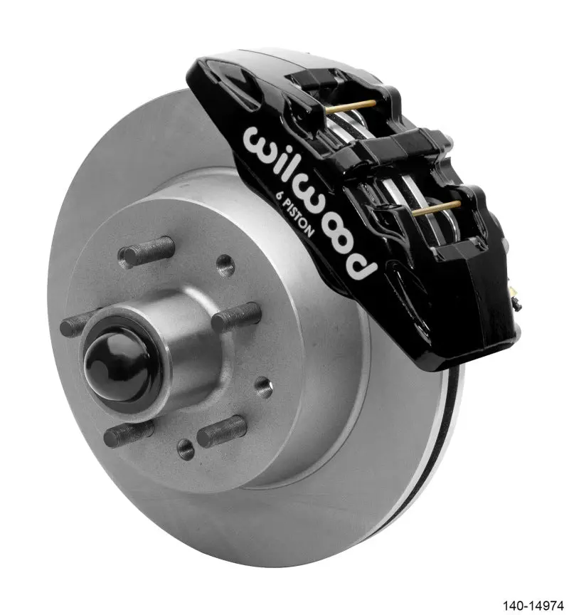 Wilwood Dynapro 6 Front Hub Kit 11.86In 51-59 Chevrolet 1500 1/2 Ton 1