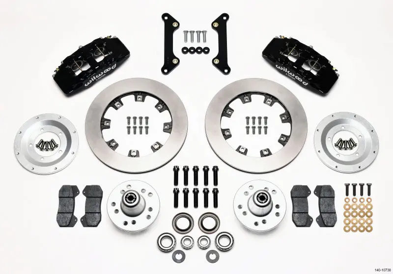 Wilwood Dynapro 6 Front Hub Kit 12.19In 70-78 Camaro 1