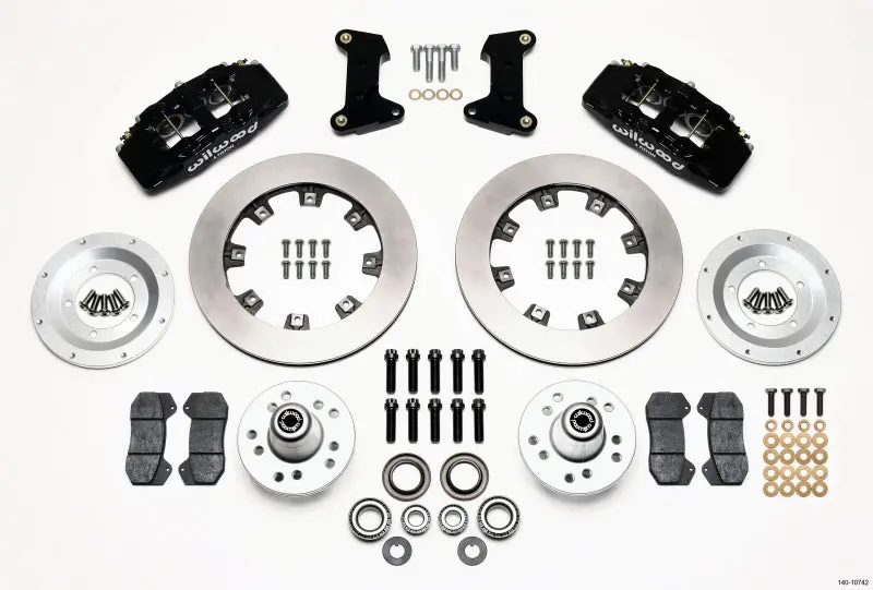 Wilwood Dynapro 6 Front Hub Kit 12.19In 74-80 Pinto/Mustang Ii Disc Spindle Only 1