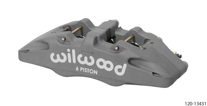 Wilwood Dynapro Dp6 Lug Mount Anodized Alum. Caliper 1.62In/1.38In/1.38In Piston .38In Rotor - Left 1