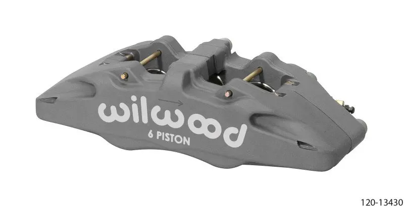 Wilwood Dynapro Dp6 Lug Mount Anodized Alum. Caliper 1.62In/1.38In/1.38In Piston .38In Rotor - Right 1