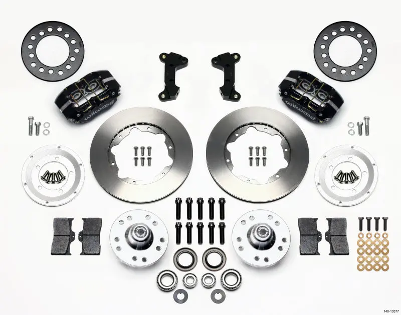 Wilwood Dynapro Dust-Boot Front Kit 11.00In 74-80 Pinto/Mustang Ii Disc Spindle Only 1