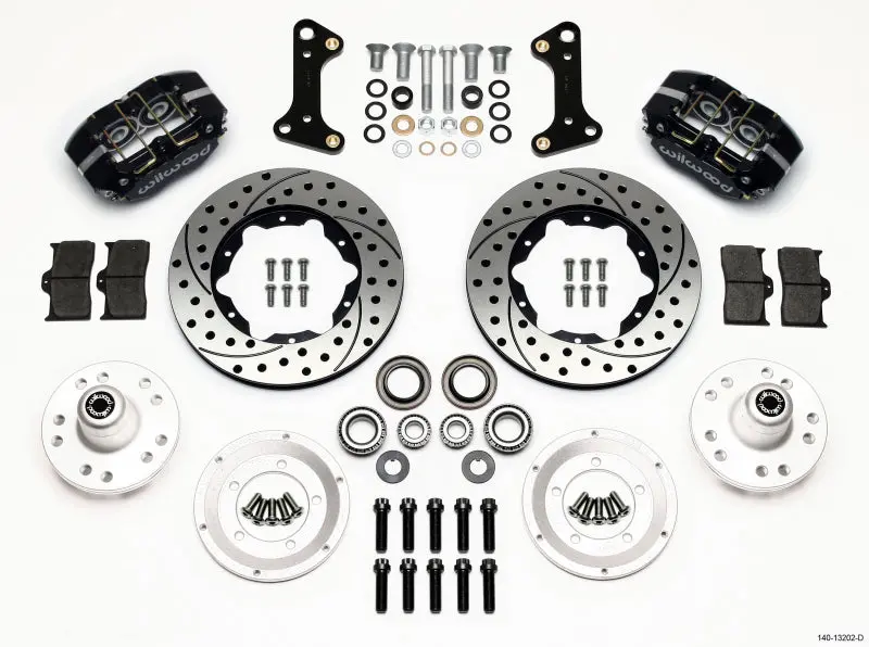 Wilwood Dynapro Dust-Boot Front Kit 11.00In Drilled 67-69 Camaro 64-72 Nova Chevelle 1