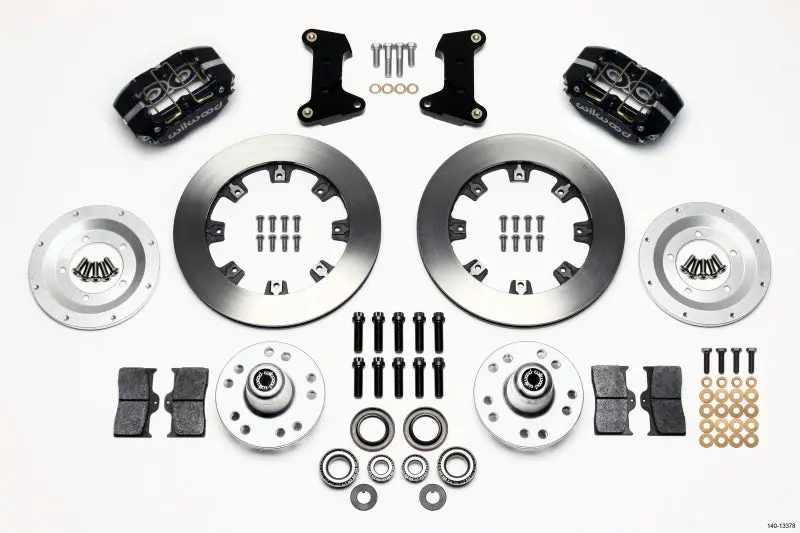 Wilwood Dynapro Dust-Boot Front Kit 12.19In 74-80 Pinto/Mustang Ii Disc Spindle Only 1