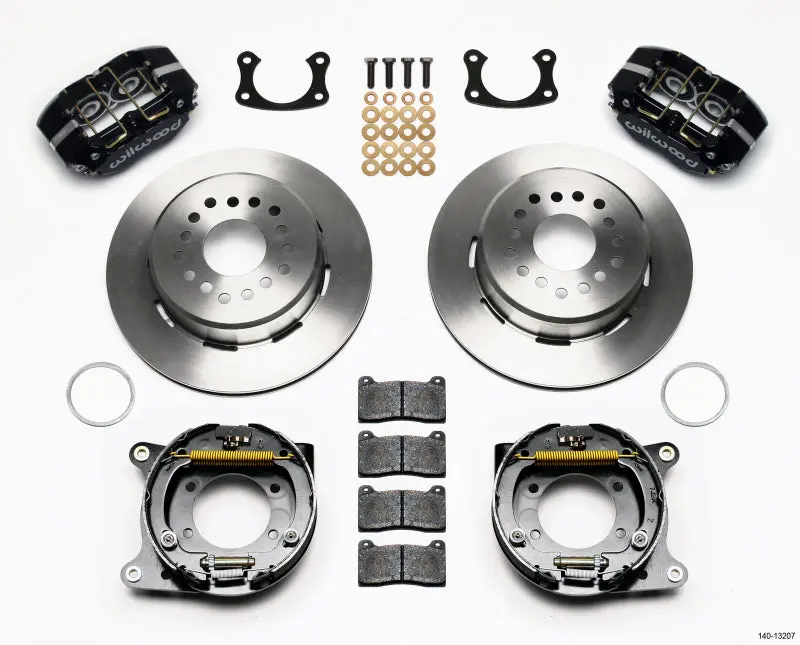 Wilwood Dynapro Dust-Boot P/S Park Brake Kit New Big Ford 2.50In Offset 1