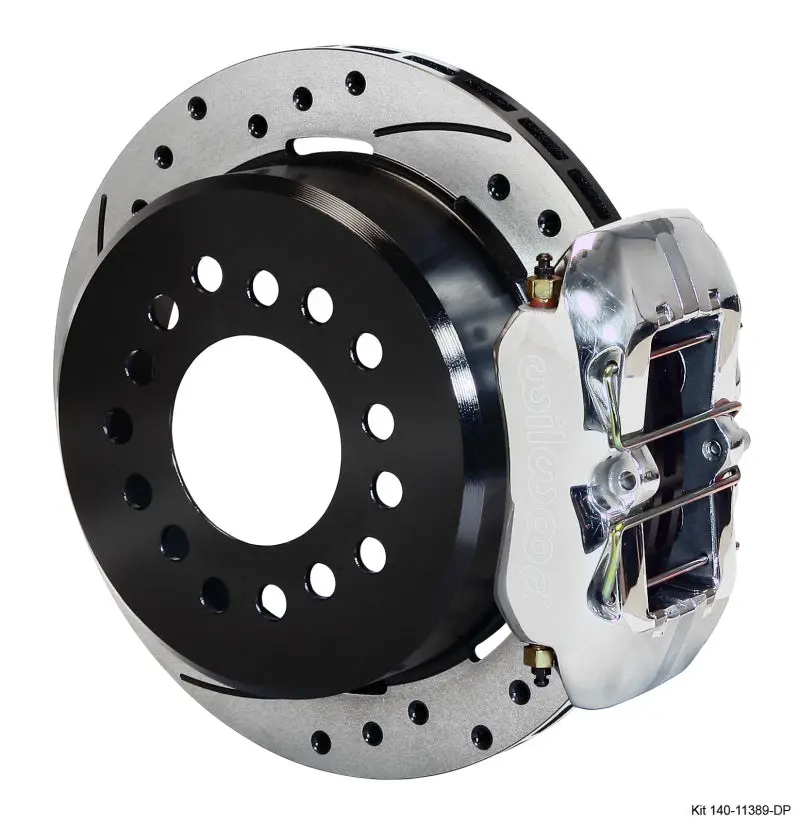 Wilwood Dynapro Low-Profile 11.00In P-Brake Kit Drill-Pol New Big Ford 2.50In Offset 1