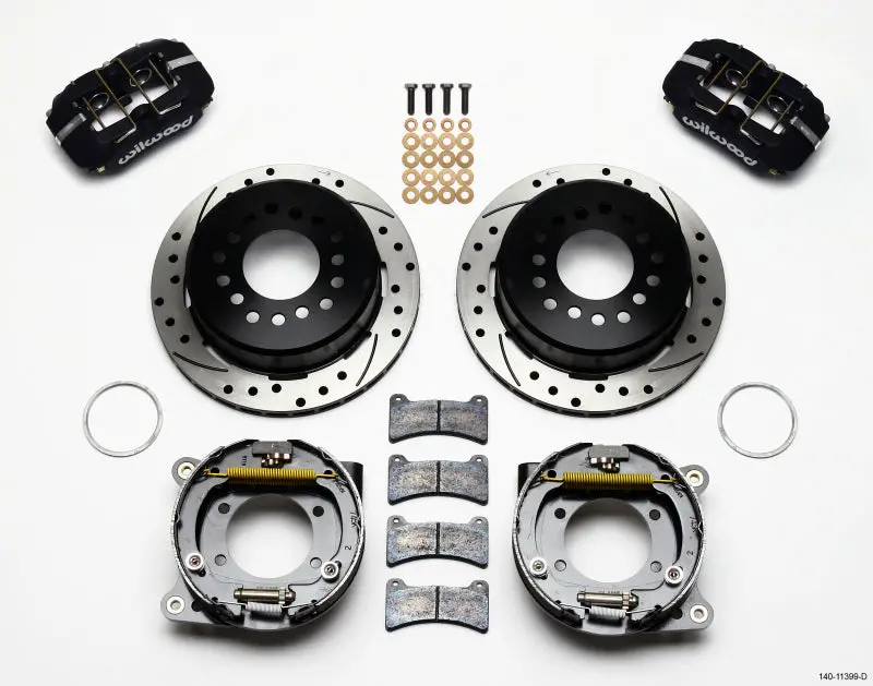 Wilwood Dynapro Low-Profile 11.00In P-Brake Kit Drilled 93-97 Camaro/Firebird 2.75In Offset 1
