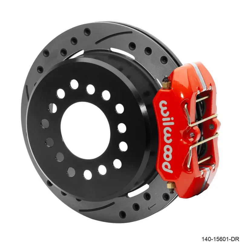 Wilwood Dynapro Low-Profile 11.00In P-Brake Kit Dust Seal 2.36In Offset - Red 1