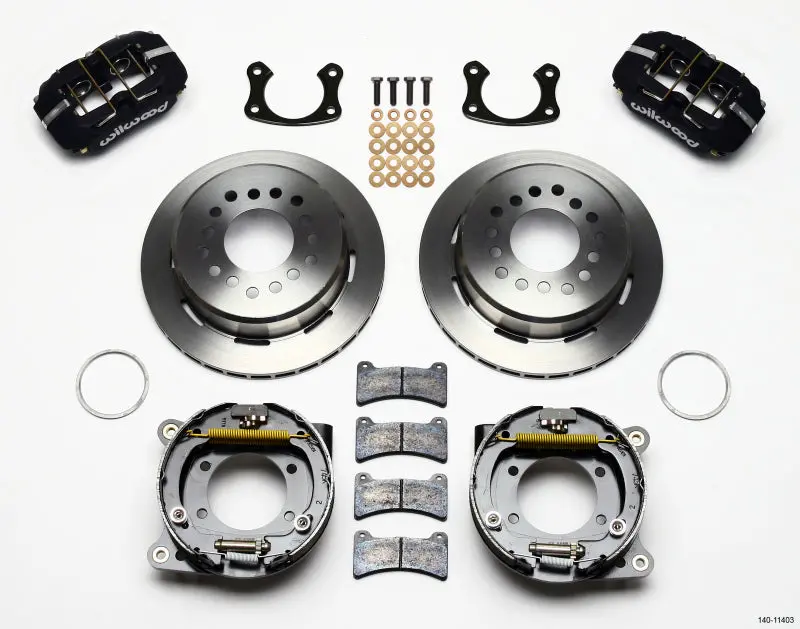 Wilwood Dynapro Low-Profile 11.00In P-Brake Kit Small Ford 2.50In Offset 1