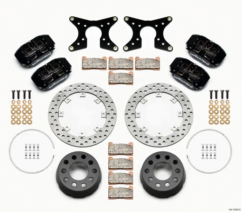 Wilwood Dynapro Lug Mount Dual Rear Dynamic Kit Sa Drilled 58-64 Olds/Pont .690In Studs 1