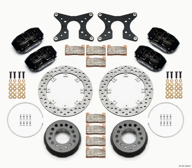 Wilwood Dynapro Lug Mount Dual Rear Dynamic Kit Sa Drilled Big Ford 2.36In Offset 1