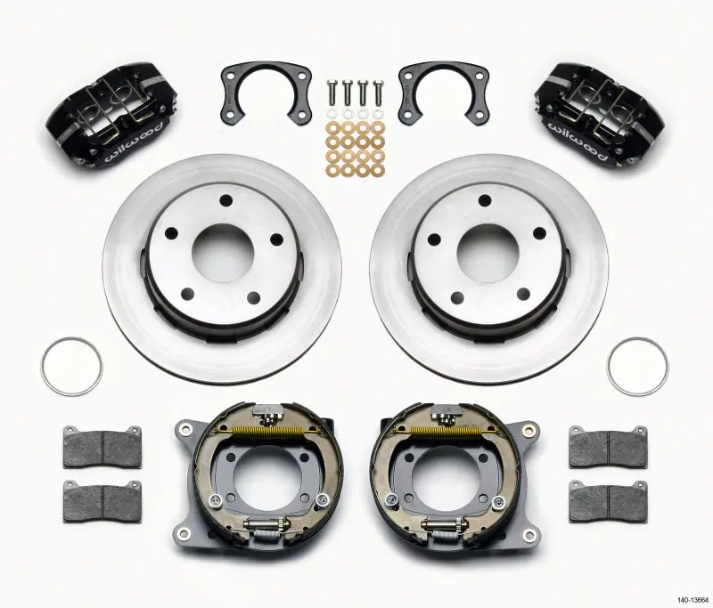 Wilwood Dynapro Lug Mount P/S Park Brake Kit Big Ford New 2.38In Off Bronco 5 X 5.50 1